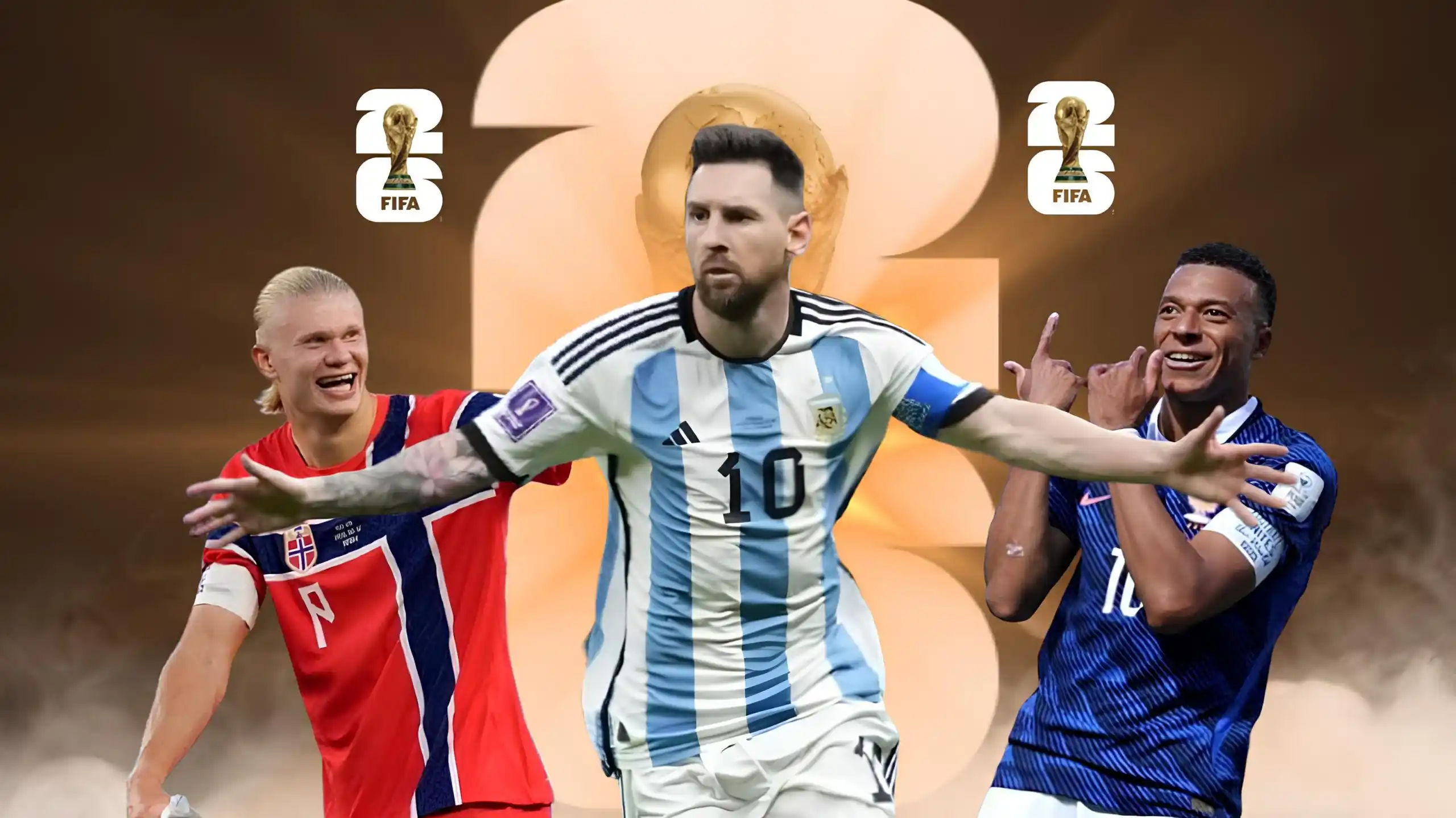 Top Skor Piala Dunia 2026, Messi Memimpin, Mbappe dan Haaland Mengejar