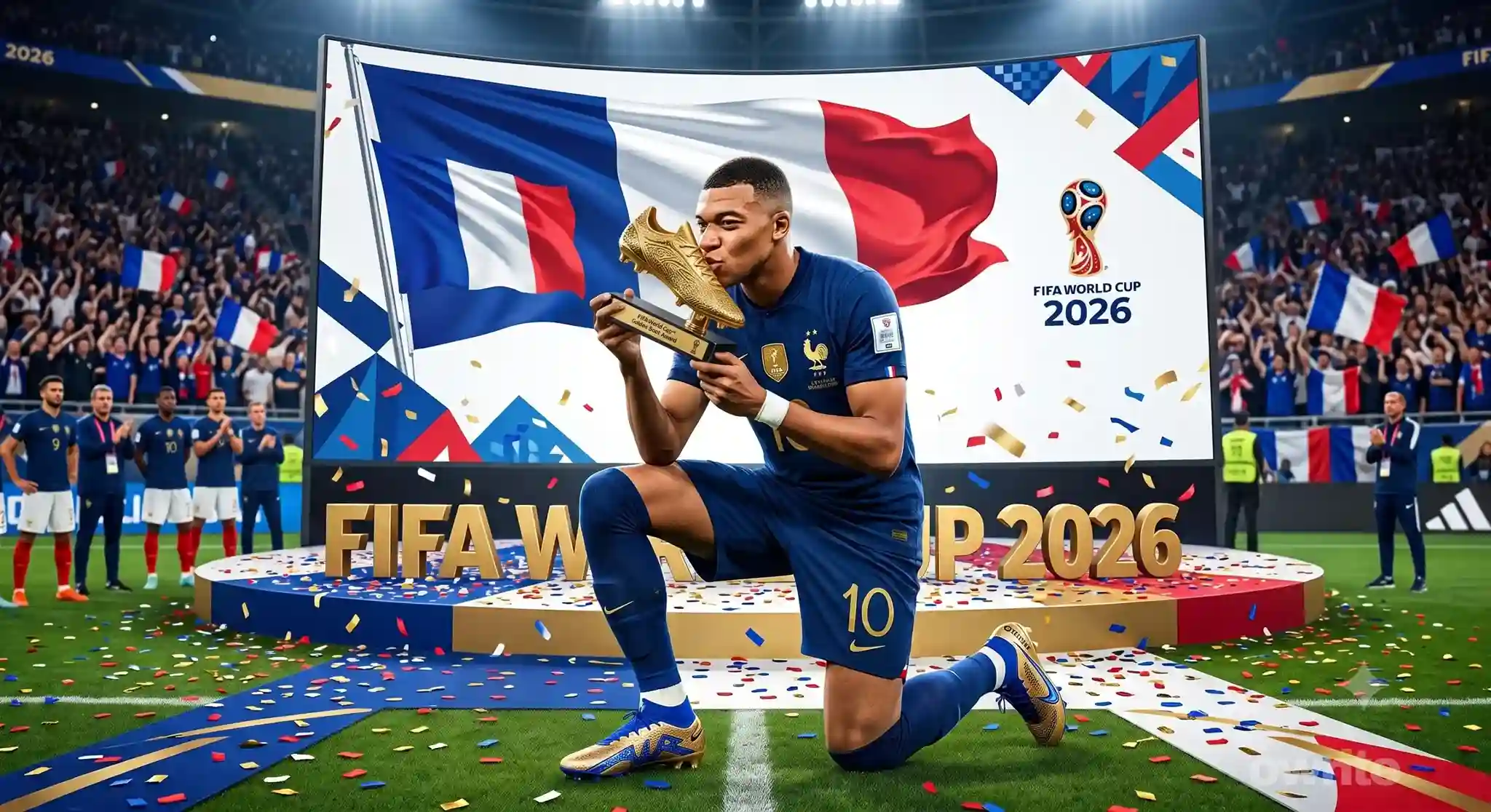 Sepatu Emas Piala Dunia 2026, Kylian Mbappe Berhasil dengan 10 Gol
